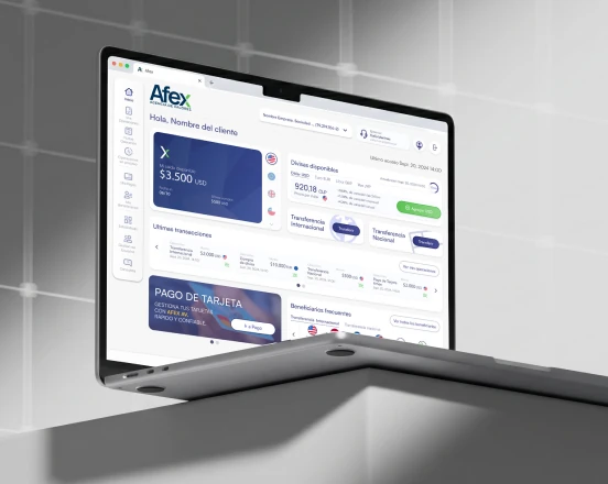 Panel de operaciones del portal